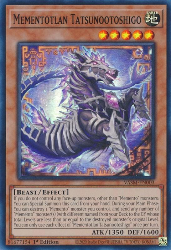 Mementotlan Tatsunootoshigo [VASM-EN003] Super Rare - Josh's Cards