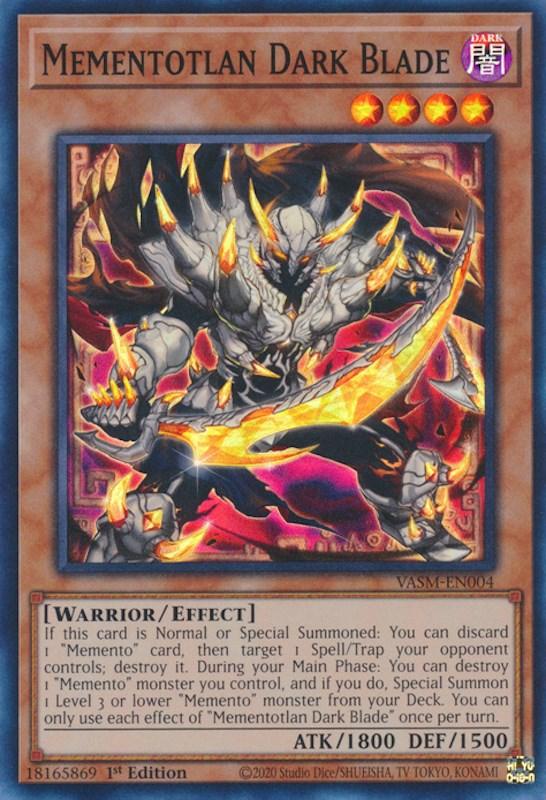 Mementotlan Dark Blade [VASM-EN004] Super Rare - Josh's Cards