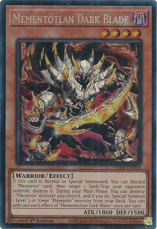 Mementotlan Dark Blade (CR) [VASM-EN004] Collector's Rare - Josh's Cards