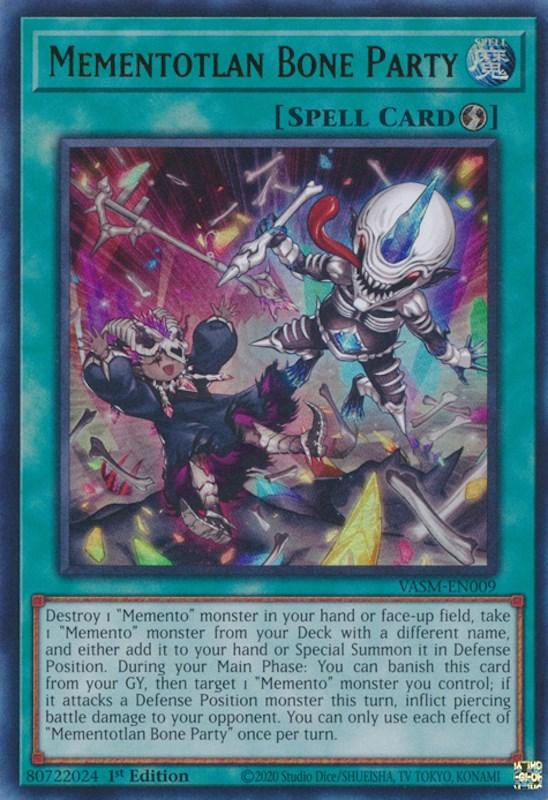 Mementotlan Bone Party [VASM-EN009] Ultra Rare - Josh's Cards
