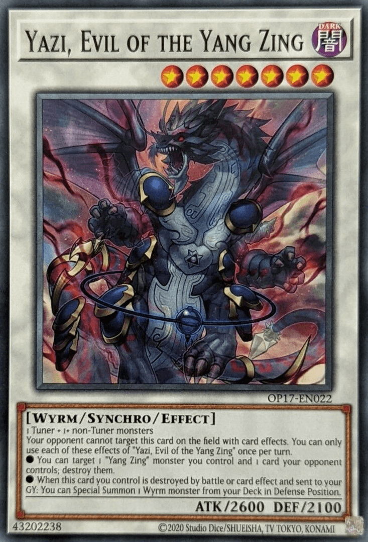 Yazi, Evil of the Yang Zing [OP17-EN022] Common - Josh's Cards