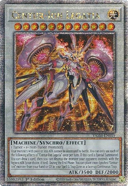 Centur-Ion Legatia (Quarter Century Secret Rare) [VASM-EN019] Quarter Century Secret Rare - Josh's Cards