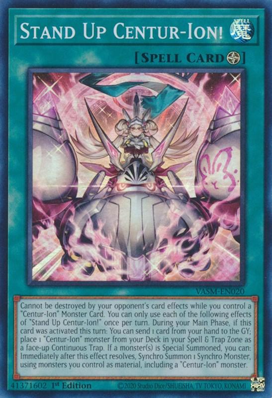 Stand Up Centur-Ion! [VASM-EN020] Super Rare - Josh's Cards