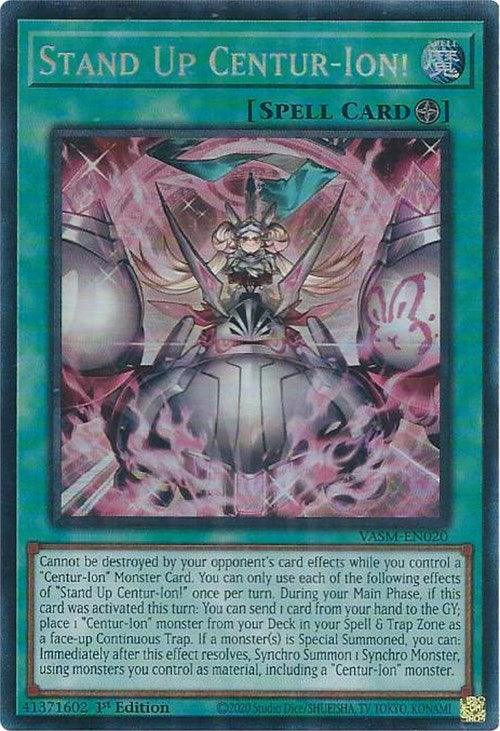 Stand Up Centur-Ion! (CR) [VASM-EN020] Collector's Rare - Josh's Cards