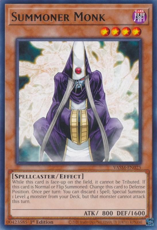 Summoner Monk [VASM-EN025] Rare - Josh's Cards