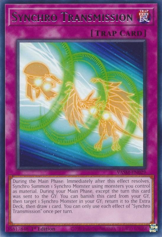 Synchro Transmission [VASM-EN029] Rare - Josh's Cards