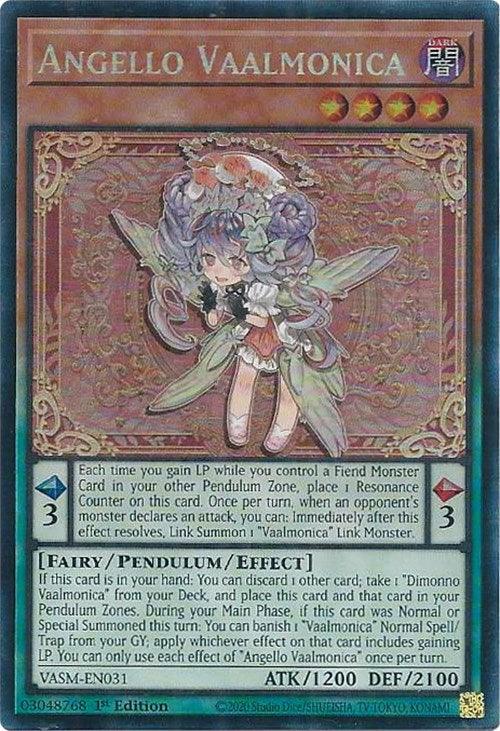 Angello Vaalmonica (CR) [VASM-EN031] Collector's Rare - Josh's Cards