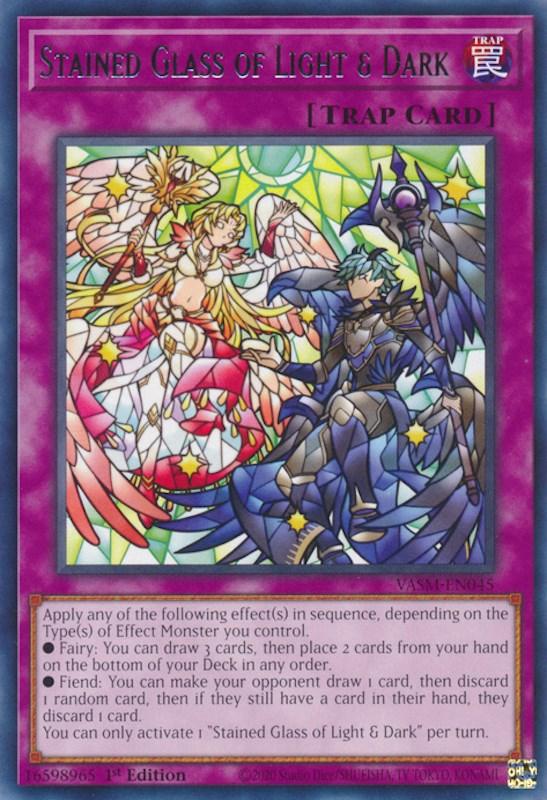 Stained Glass of Light & Dark [VASM-EN045] Rare - Josh's Cards