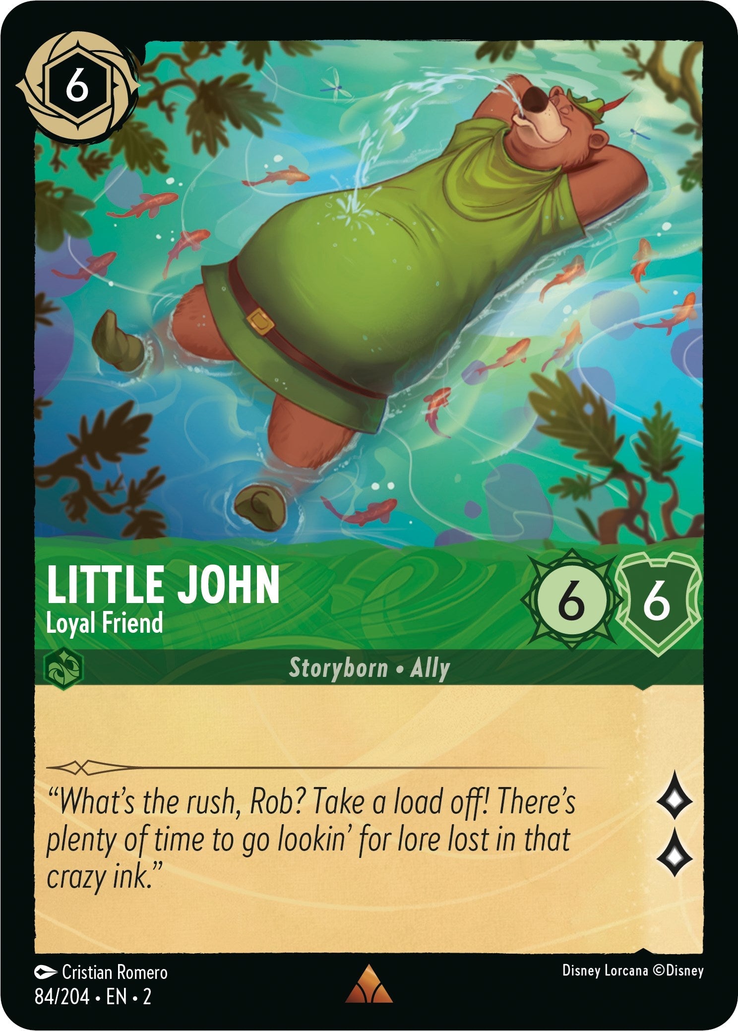 Little John - Loyal Friend (84/204) - Rise of the Floodborn Cold Foil