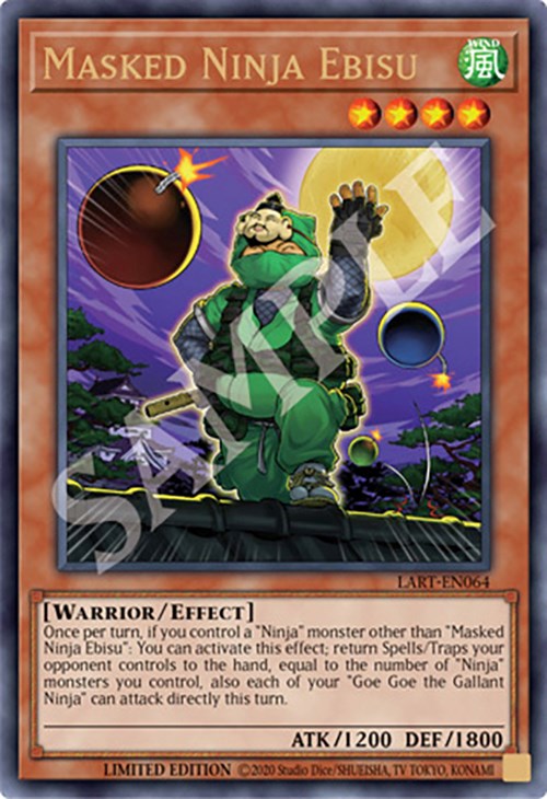 Masked Ninja Ebisu (LART-EN064) - The Lost Art Promotion Limited