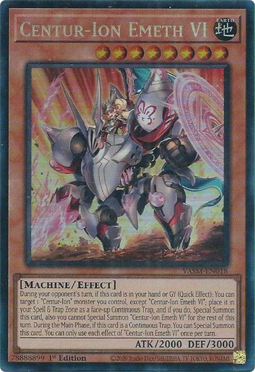 Centur-Ion Emeth VI (CR) [VASM-EN018] Collector's Rare - Josh's Cards