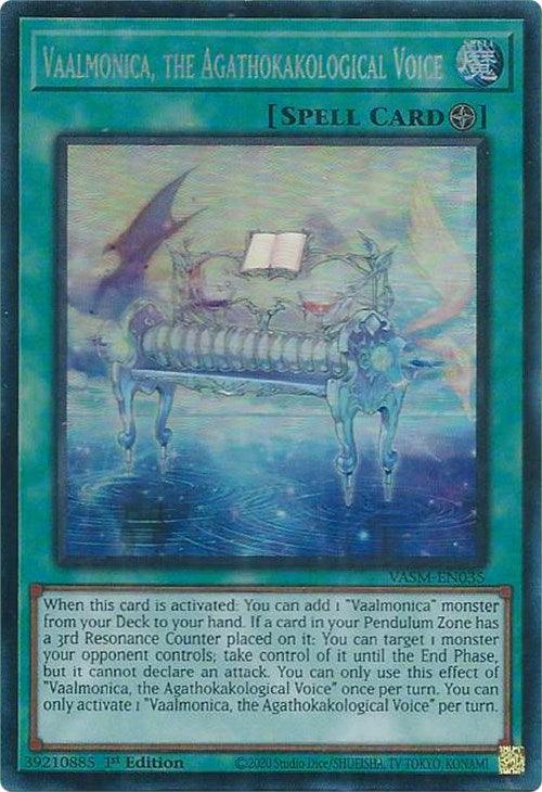 Vaalmonica, the Agathokakological Voice (CR) [VASM-EN035] Collector's Rare - Josh's Cards
