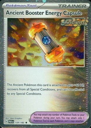 Ancient Booster Energy Capsule [159] (Miscellaneous Cards & Products) Holofoil