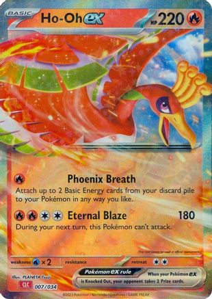 Ho-oh ex [7] (Trading Card Game Classic) Holofoil