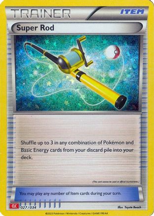 Super Rod (CLC) [27] (Trading Card Game Classic) Holofoil