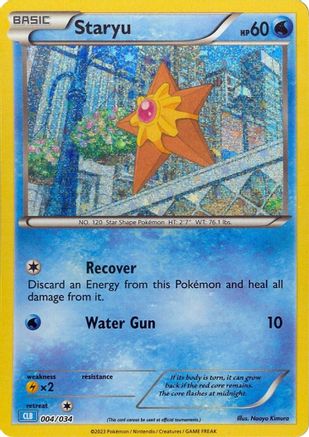 Staryu [4] (Trading Card Game Classic) Holofoil