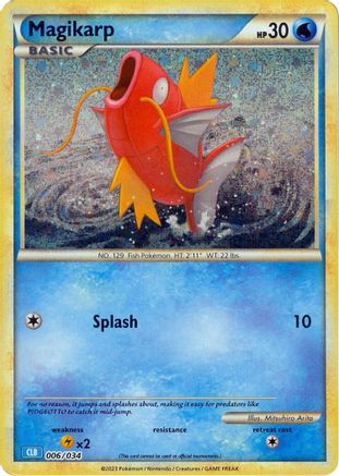 Magikarp [6] (Trading Card Game Classic) Holofoil