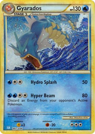 Gyarados [7] (Trading Card Game Classic) Holofoil