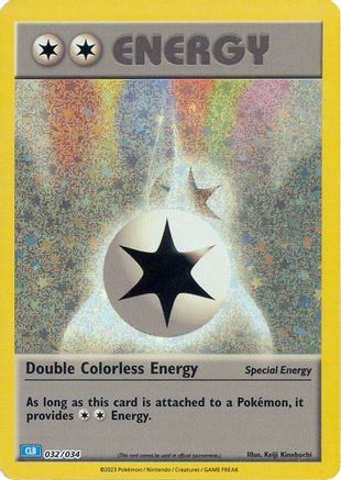 Double Colorless Energy (CLB) [32] (Trading Card Game Classic) Holofoil