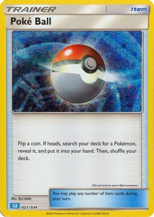 Poke Ball (CLB) [23] (Trading Card Game Classic) Holofoil