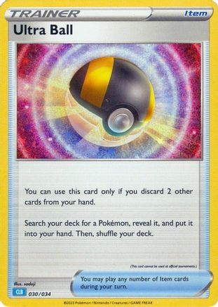 Ultra Ball (CLB) [30] (Trading Card Game Classic) Holofoil