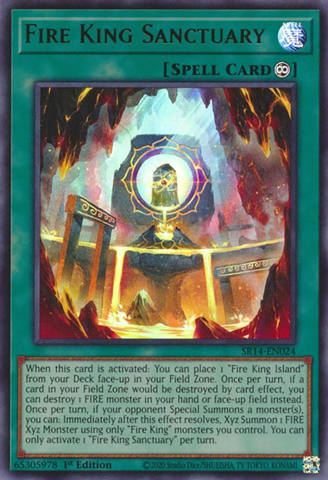 Fire King Sanctuary [SR14-EN024] Ultra Rare - Josh's Cards
