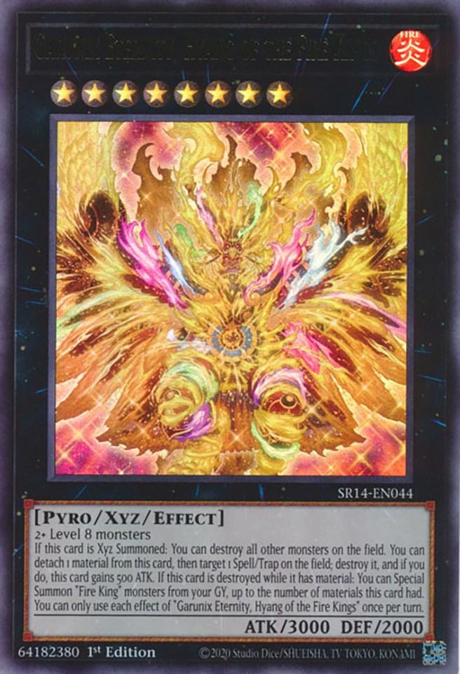 Garunix Eternity, Hyang of the Fire Kings [SR14-EN044] Ultra Rare - Josh's Cards