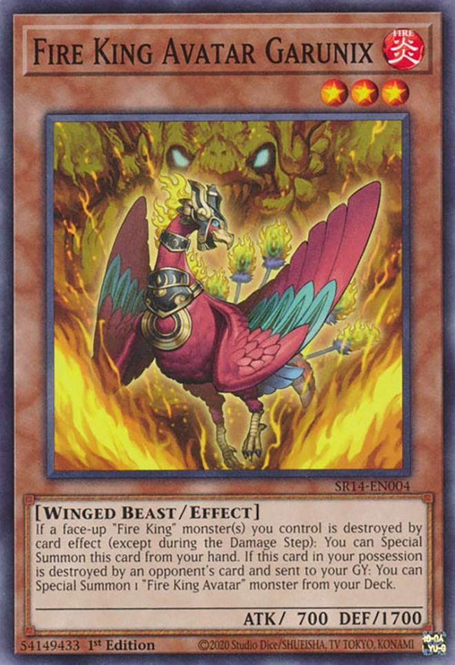 Fire King Avatar Garunix [SR14-EN004] Common - Josh's Cards