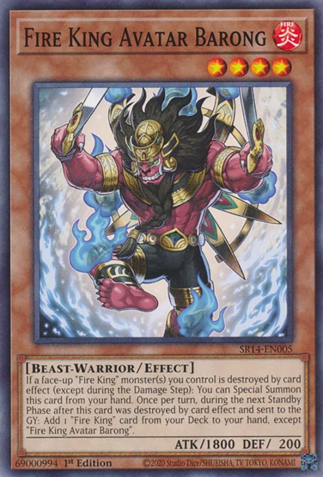 Fire King Avatar Barong [SR14-EN005] Common - Josh's Cards