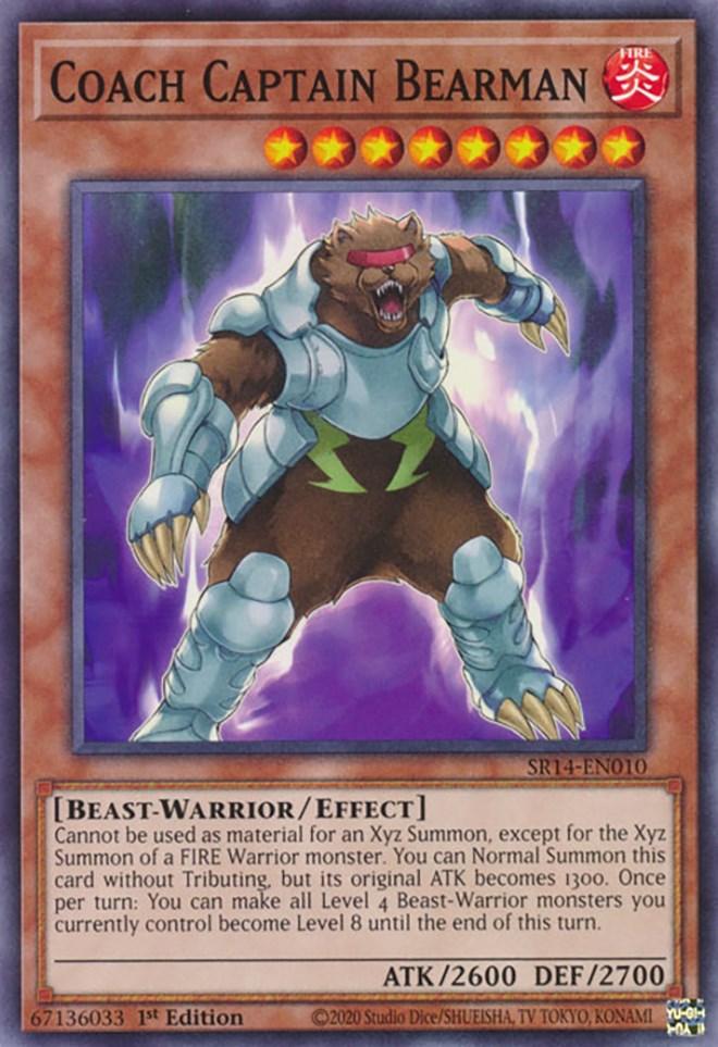 Coach Captain Bearman [SR14-EN010] Common - Josh's Cards
