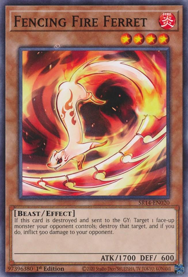 Fencing Fire Ferret [SR14-EN020] Common - Josh's Cards