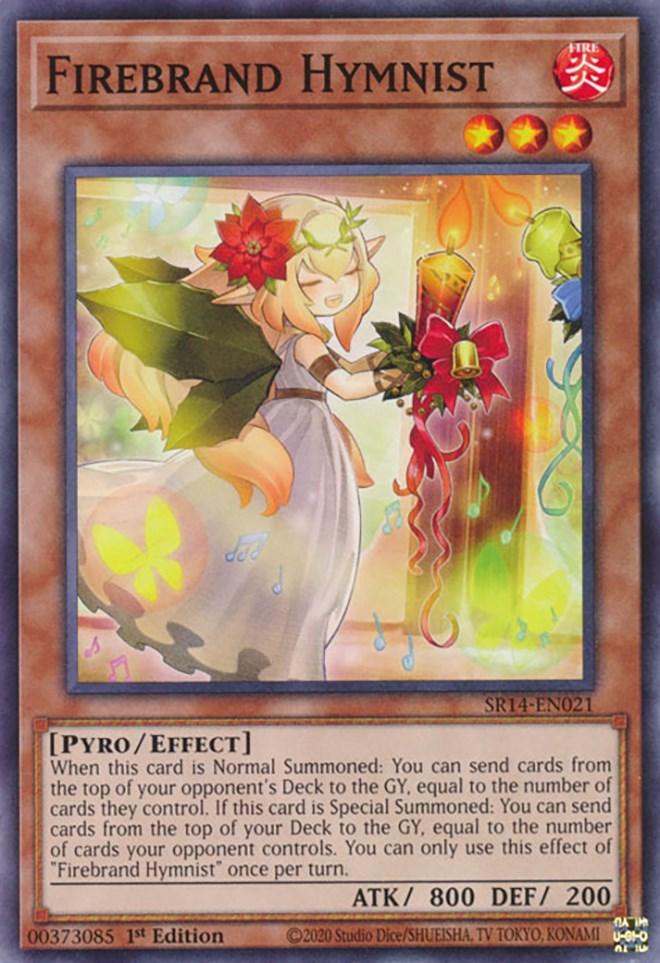 Firebrand Hymnist [SR14-EN021] Common - Josh's Cards