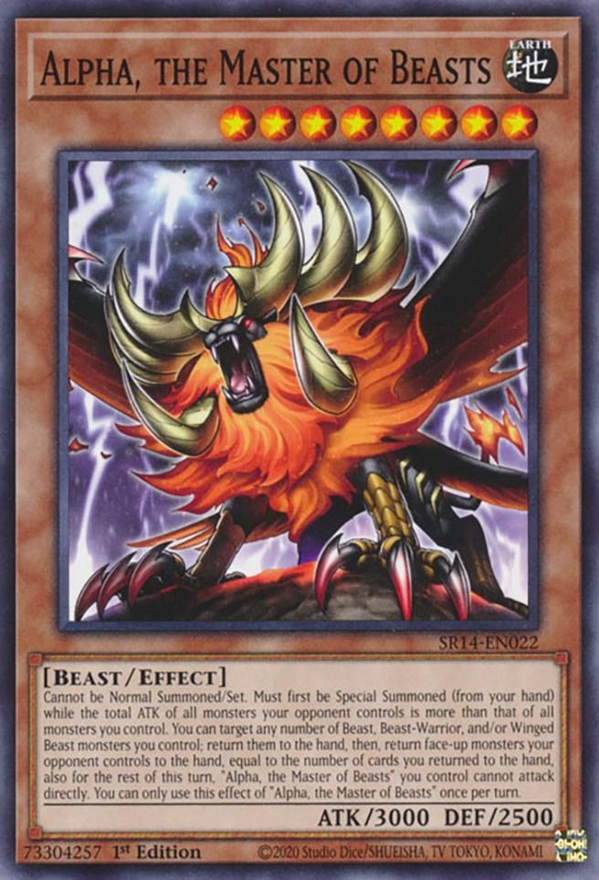 Alpha, the Master of Beasts [SR14-EN022] Common - Josh's Cards