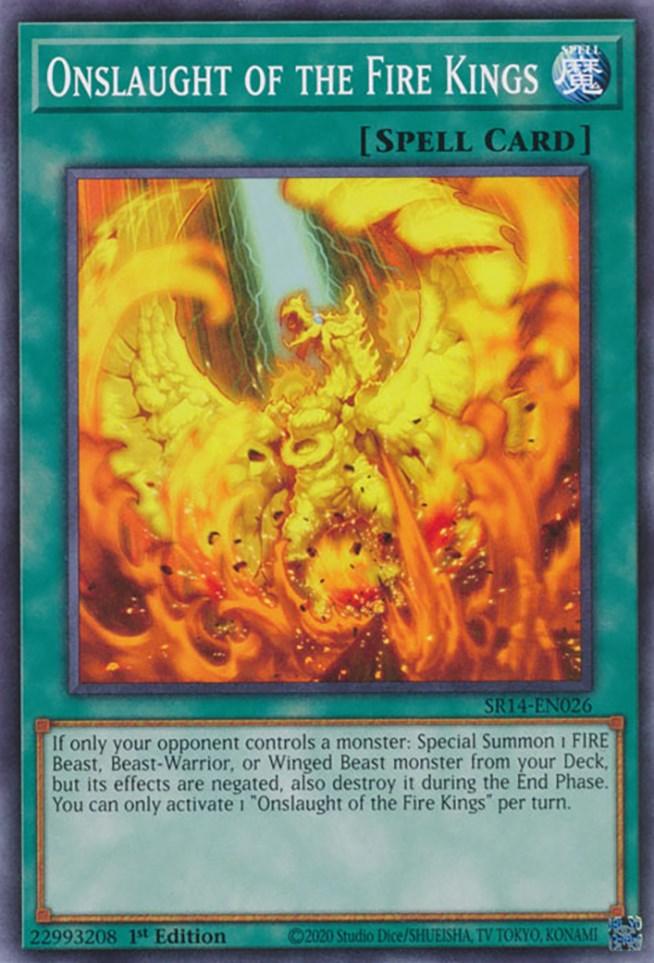 Onslaught of the Fire Kings [SR14-EN026] Common - Josh's Cards