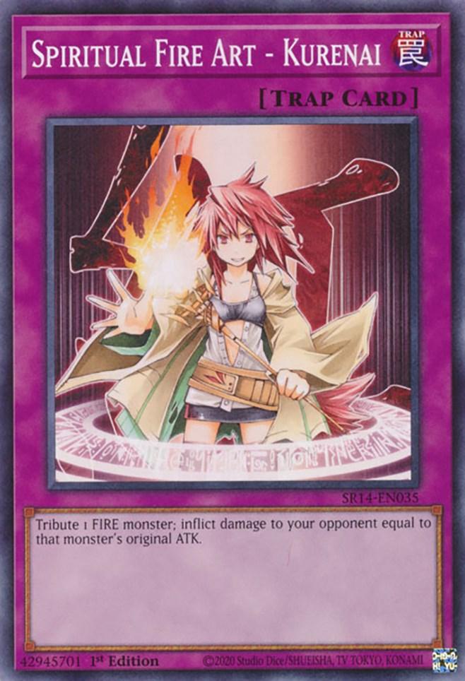 Spiritual Fire Art - Kurenai [SR14-EN035] Common - Josh's Cards