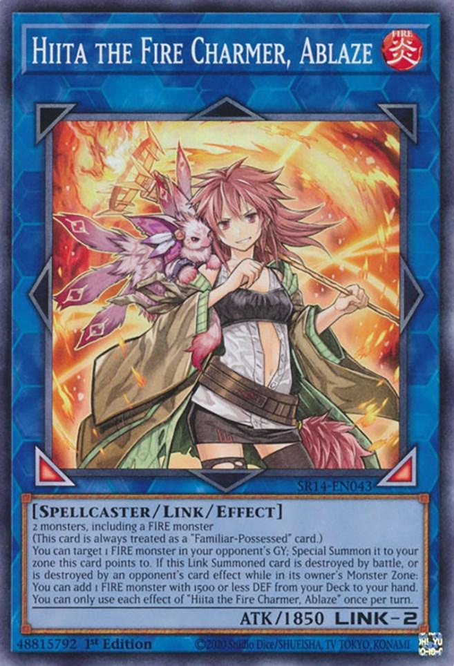 Hiita the Fire Charmer, Ablaze [SR14-EN043] Common - Josh's Cards