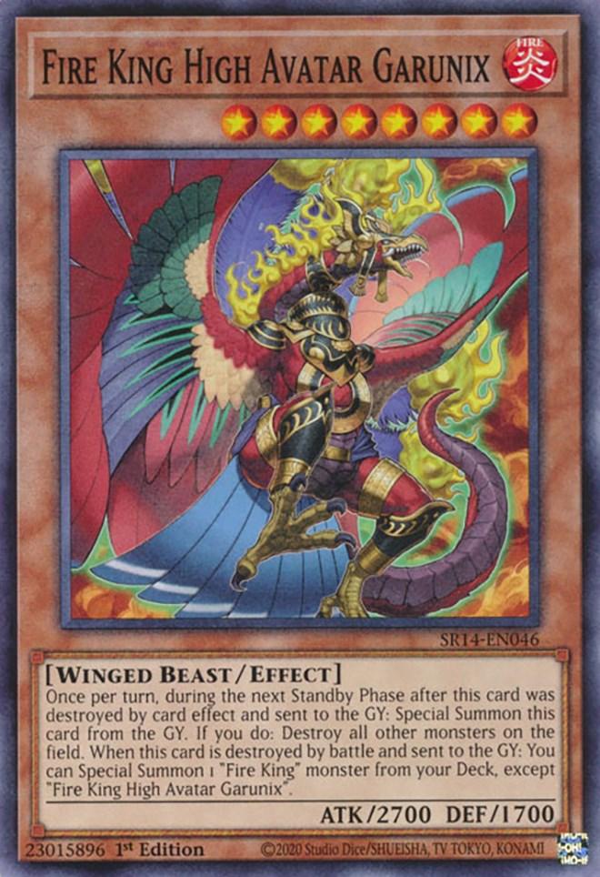 Fire King High Avatar Garunix [SR14-EN046] Common - Josh's Cards