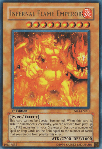 Infernal Flame Emperor [SD3-EN001] Ultra Rare - Josh's Cards