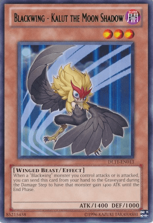 Blackwing - Kalut the Moon Shadow (Green) [DL11-EN013] Rare - Josh's Cards