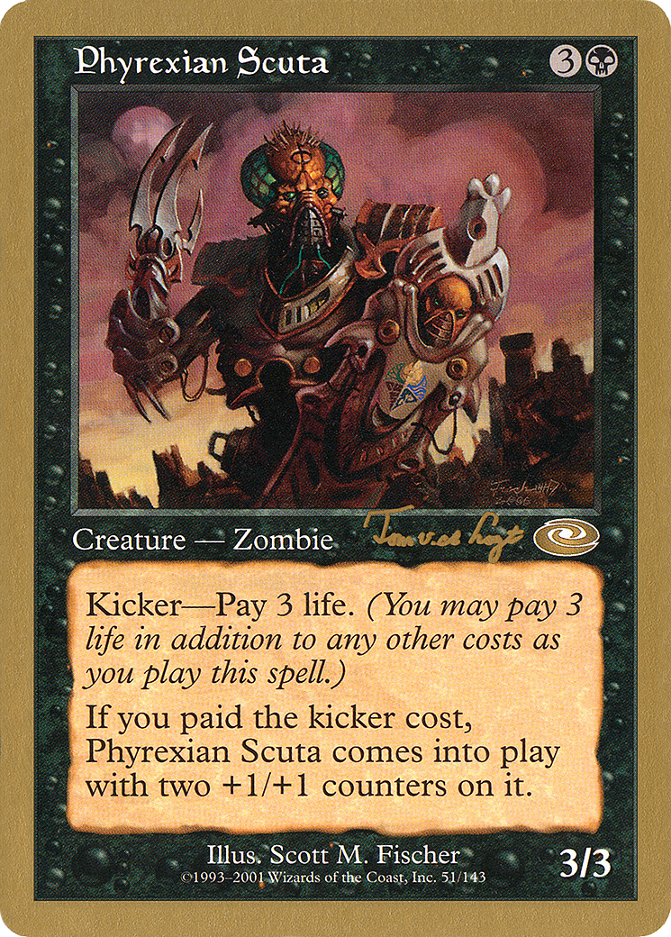 Phyrexian Scuta (WCD-TVDL51) - World Championship Decks 2001