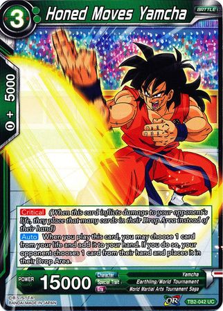Honed Moves Yamcha (TB2-042) [World Martial Arts Tournament] Parallel Foil