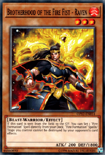Brotherhood of the Fire Fist - Raven [OP12-EN014] Common - Josh's Cards
