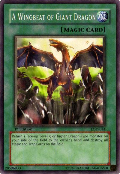 A Wingbeat of Giant Dragon [LOD-044] Common - Josh's Cards