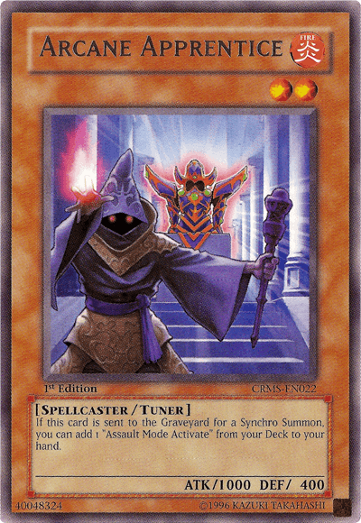 Arcane Apprentice [CRMS-EN022] Rare - Josh's Cards