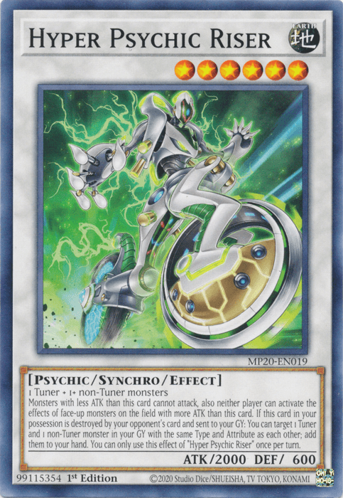 Hyper Psychic Riser [MP20-EN019] Common - Josh's Cards