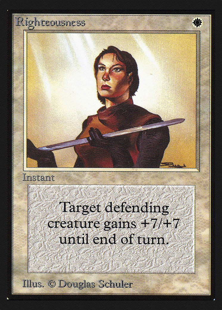 Righteousness (IED-037) - Intl. Collectors' Edition