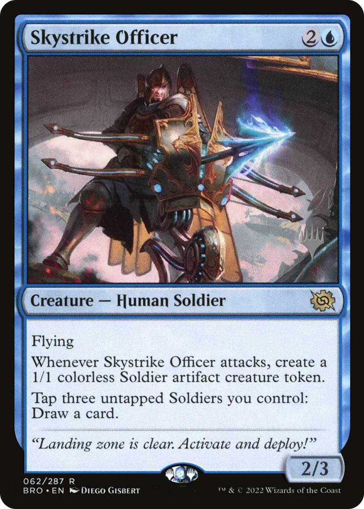 Skystrike Officer (PPBRO-62P) - The Brothers' War Promos Foil