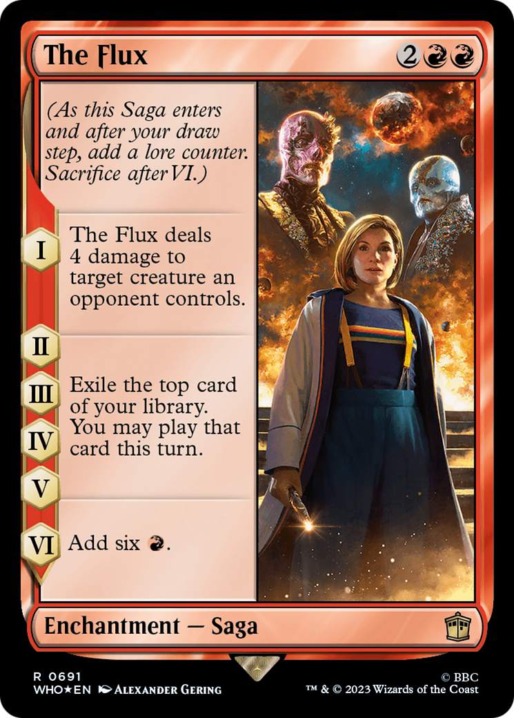 The Flux (WHO-691) - Doctor Who Foil