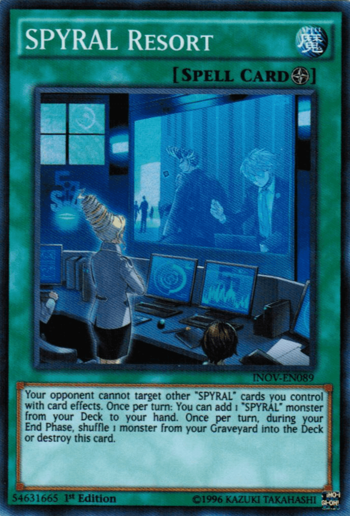 Spyral Resort [INOV-EN089] Super Rare - Josh's Cards