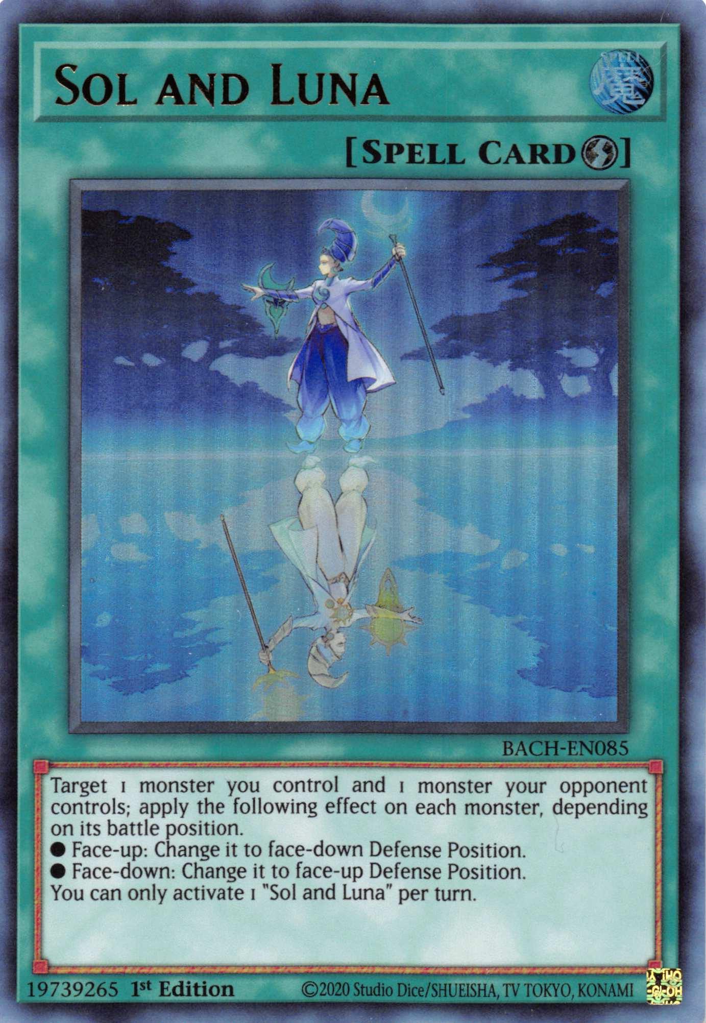 Sol and Luna [BACH-EN085] Ultra Rare - Josh's Cards